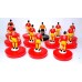 Subbuteo Andrew Table Soccer Kastoria Greek Cup Winner 1980 on Classic Hasbro bases